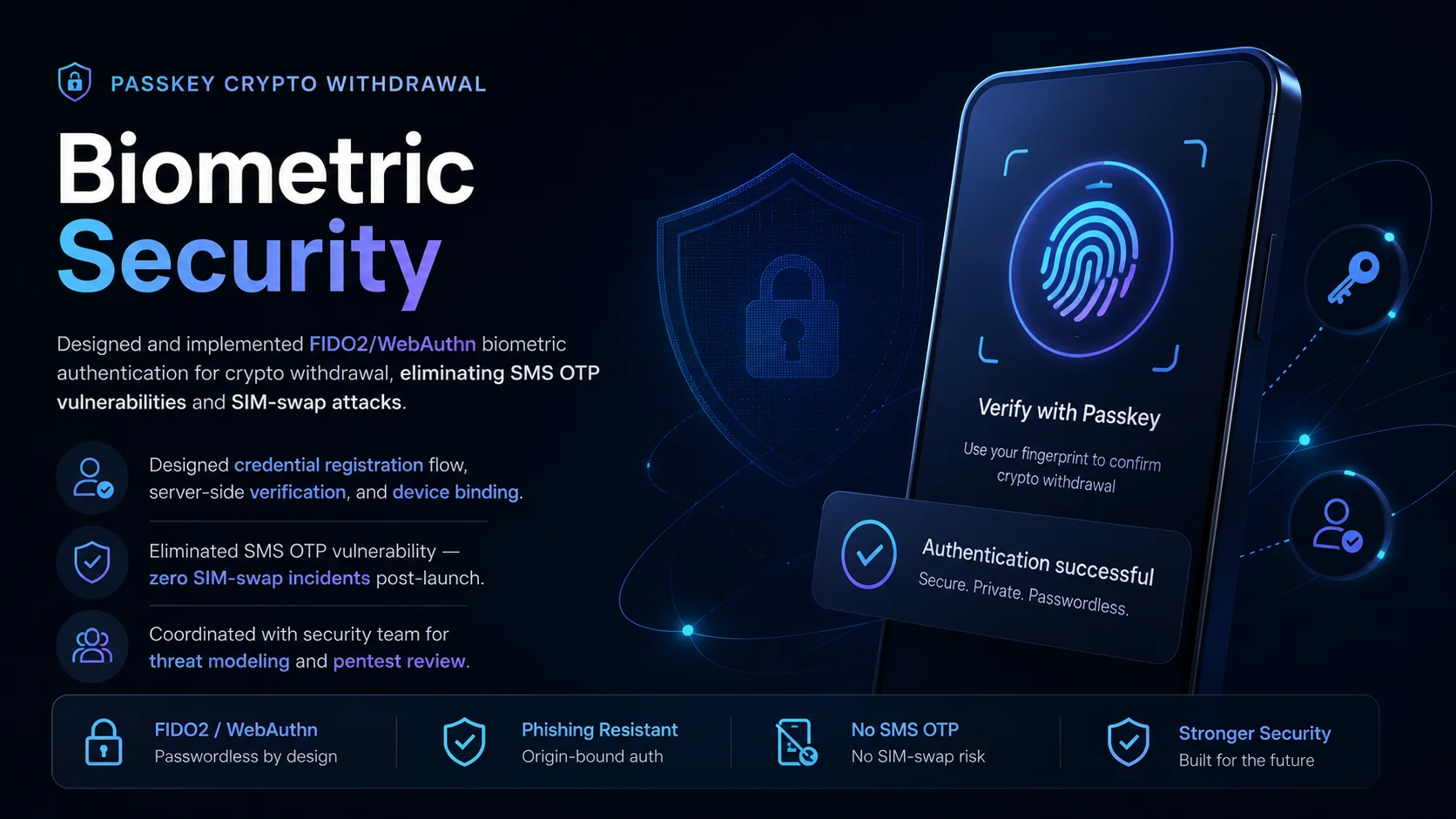 Passkey Crypto Withdrawal
